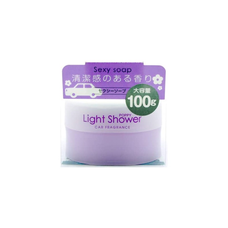 Grace Mate Poppy ダイヤケミカル(ダイヤックス) 車用 芳香剤 ライトシャワー 置き型 セクシーソープ (フルーツ系の香り)