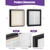 2 Pack 107315 Vacuum HEPA Filter Replacement Compatible with ProTeam