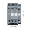 AC Contactor NC 12A Universal Rail Mount Silver Contact Low