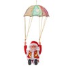 Parachute Christmas Ornaments Lovely Shape Safe Eco Friendly Fleece PC