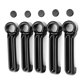 AIXXCUVQ 5piece Practical and Convenient Door Handle Cover for Easy ABS Door Handle Exterior Decoration Kit Decorative Cover