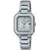 Casio SHS-4528 Wristwatch, Scene, Silver, Square Design