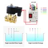 adahill Float Valve,AC110V Automatic Water Level Control Switch with Brass
