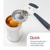 Zyliss Safe Edge Can Opener - Manual Can Opener with