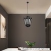 Industrial Metal Chandelier, 8 Lights Retro Chandelier Vintage Steampunk Style