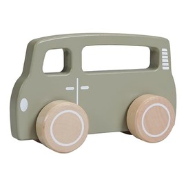 Little Dutch 7127 FSC Wooden Car Bus Olive