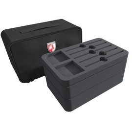 Feldherr Mini Plus Case Compatible with Citadel Tools + Citadel Paint Pots + Miniatures