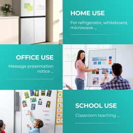 Oderra Pack of 60 Mini Magnets, Small, 6 x 3 mm, Neodymium Magnets, Fridge Magnets for Crafts, Magnets Strong Hold for Whiteboard, Fridge, Crafts, Photos