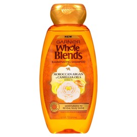 Garnier Whole Blends Shampoo Moroccan Argan Camellia 12.5 Ounce (370ml) (2 Pack)