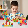 Teytoy 100 Pcs Bristle Shape Building Blocks Toy Set for