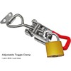 4003 Toggle Latch Clamp, 304 Stainless Steel Adjustable Toggle Latches