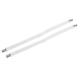 2PCS 90-180cm Sheet Holder Mattress Clips Adjustable Elastic Bed Sheet Grippers Straps Suspender Fasteners For Bedding Keepers Bedsheet Tie Downs(1#)