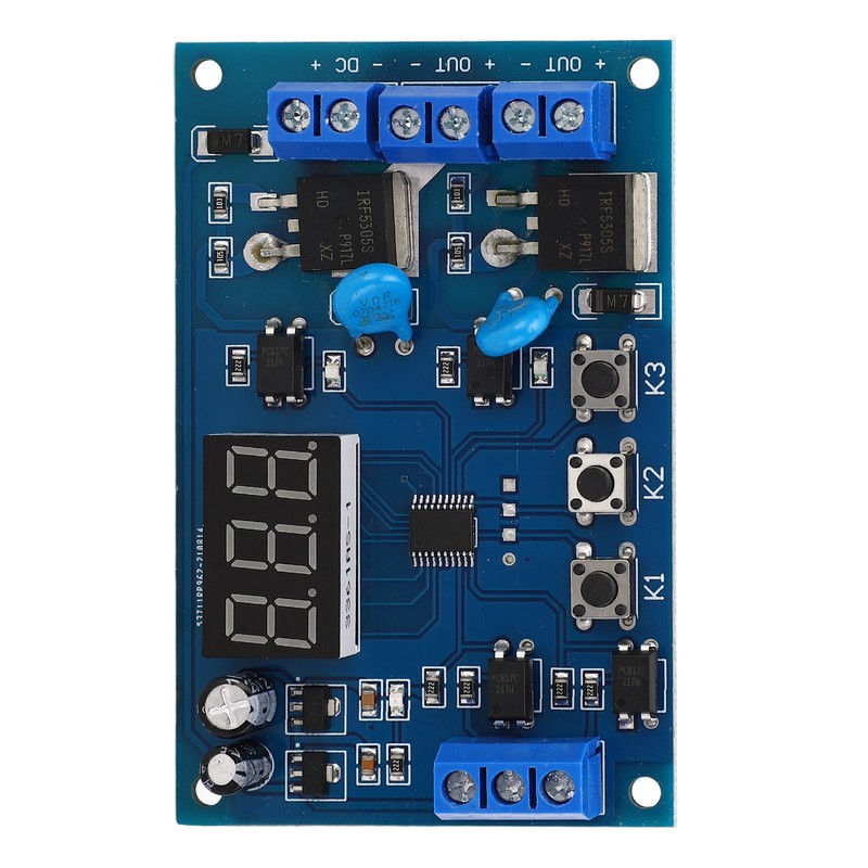 Programmable Delay Relay Module Dual Way Control Reverse Connection Protection