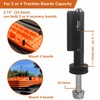 MaxTrax MKII Recovery Traction Board Mounting Pin Set with 360