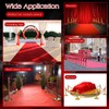 Nuogo 6 Pcs Velvet Stanchion Rope Red Carpet Party Decorations