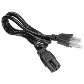 HASMX 3 Prong Power Cord 36" for Smokehouse LJ Little Big Mini Chief Smoker HighTemp, Replacement Electric Smoker Part 3pin Cord Black 3ft Length (1-Pack)