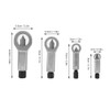 Steel Heavy Duty Nut Splitter Set, 4Pcs Nut Splitter Broken