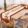 Thanksgiving decorations, Happy Thanksgiving table runner, autumn Thanksgiving tablecloth decoration,