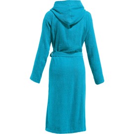 Redbest Chicago Unisex Terry Bathrobe, Dressing Gown, Sauna Robe, Quick-Drying and Absorbent, 100% Cotton, turquoise