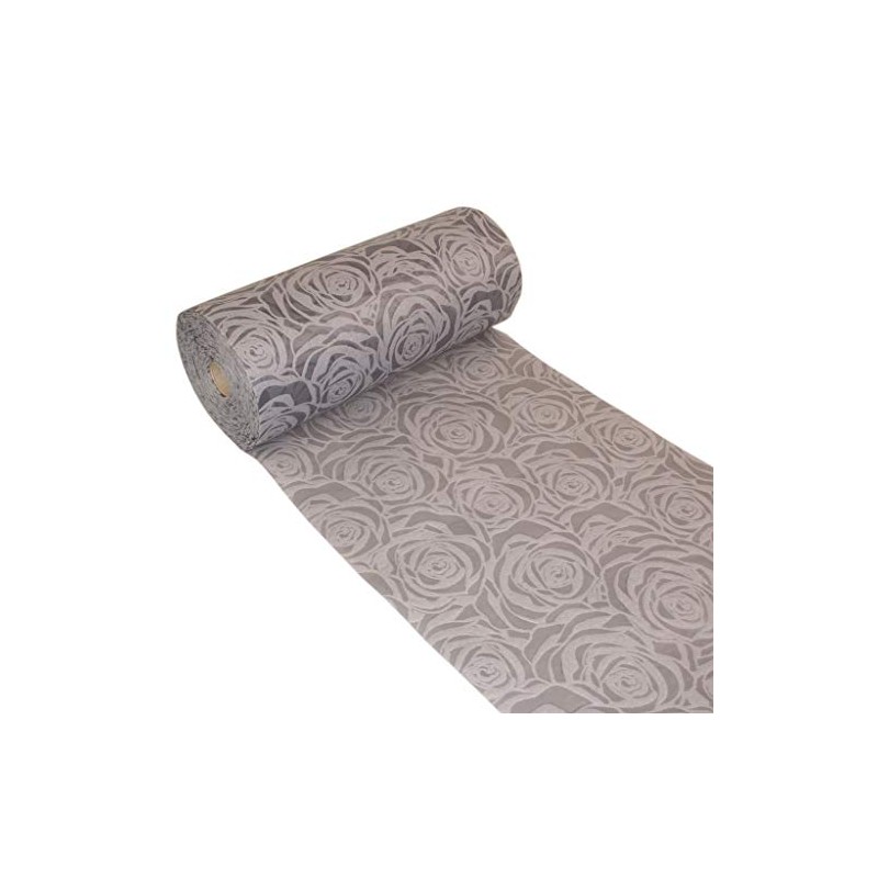 Dekoflor Table Runner, Table Decoration, Unique Rose Design (Waterproof, Lotus
