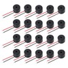 HARY 20PCS Piezo Buzzers for Quizzes 12085 leads, 3-12V 85dB