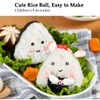 Onigiri 2 Pieces Rice Ball Mold Makers, Triangle Sushi Mold