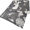 Geishido T-9 Tenugui Wakashi Garden Gray
