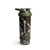 SmartShake Revive 25oz/ 750m Camo Green Protein Shaker, Makes Fruit