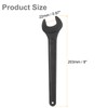 sourcing map 2pcs Single Open Ended Spanner Wrench, 22mm, Thicken