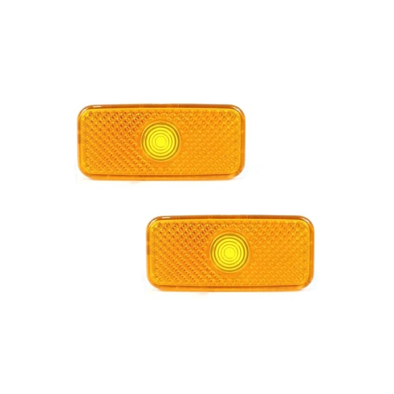 GuusCar 2x Side Marker Light Lamp Lens for Ford Transit