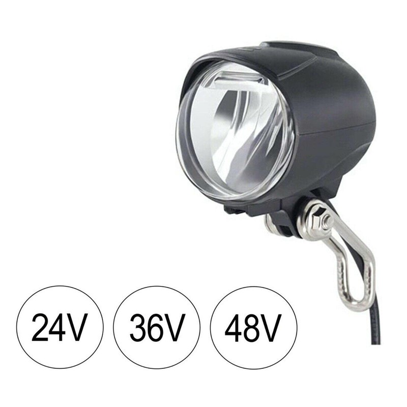 STARTIST Electric Bicycle Headlight, 24V/36V/48V, Headlamp, Light, Waterproof