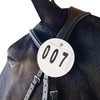 Equetech Luxe Dressage Bridle Number Holders - 2 colours NEW