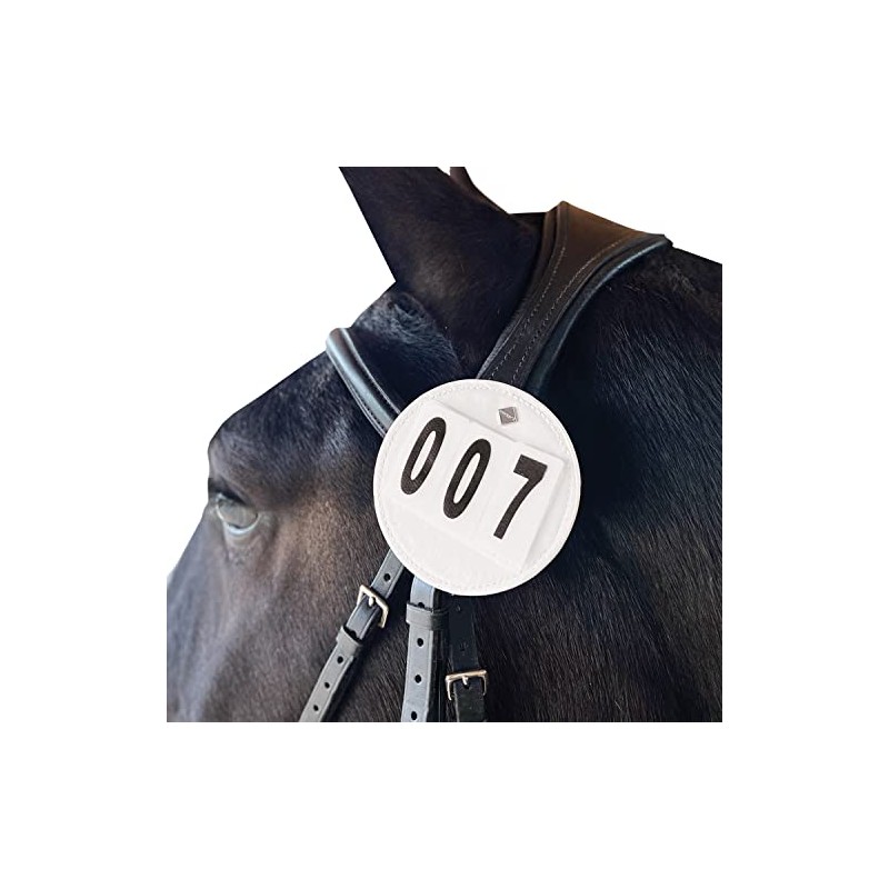 Equetech Luxe Dressage Bridle Number Holders - 2 colours NEW