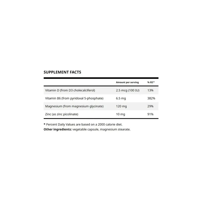 Berg Glicinato Magnesio 120mg Relajación Sueño 150cáps