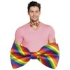 BOLAND BV Boland Bow Tie Pride Rainbow Colour Fancy Dress