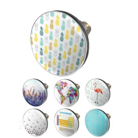 arteneur® Pop-Up Sink Plug with Sea Turtles Motif, Drain Strainer, Double Seal, Universal Drain Plug 34 mm - 41 mm, Pop-Up Valve Sink Plug