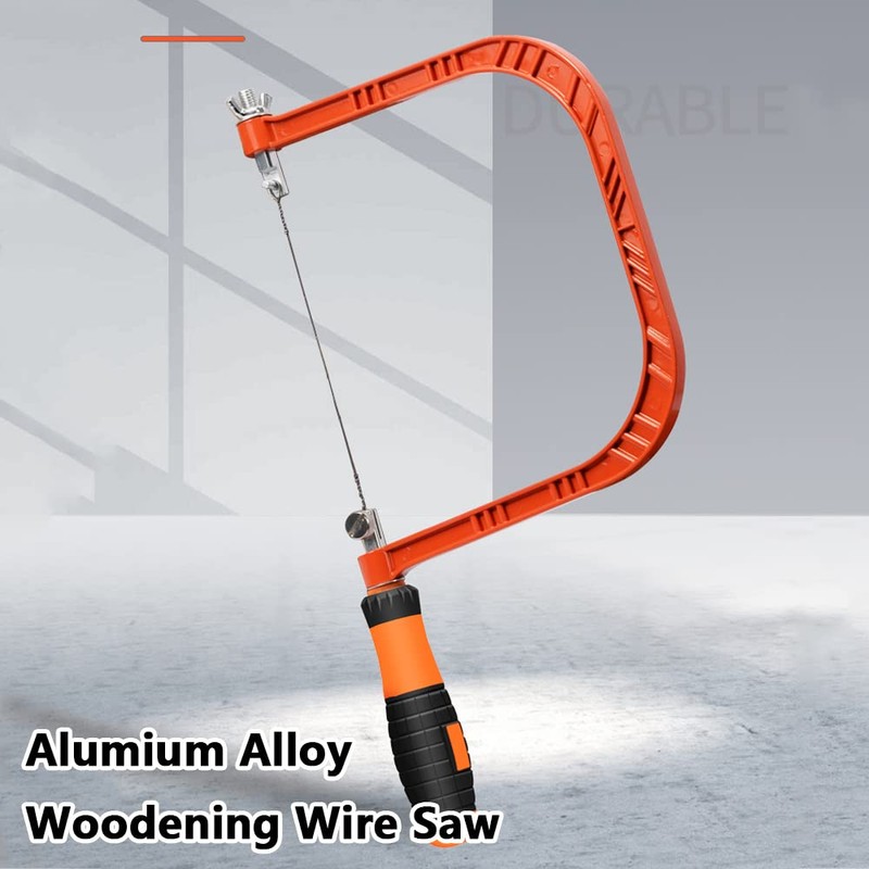 POWERTOOL Coping Saw, Steel Wire Saw Fret Saw Mini Carry