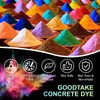 GOODTAKE Concrete Pigment Powder, Yellow Iron Oxide Cement Dye Color