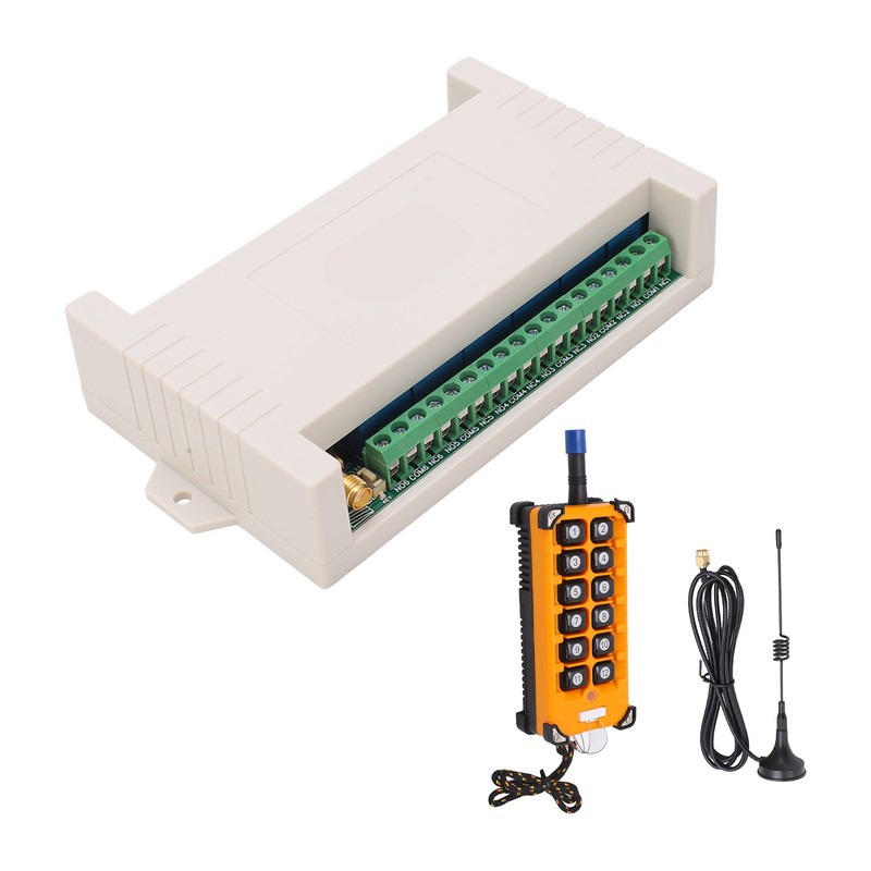 12 Button 433M Remote Control Encoder with Antenna 12 Channel