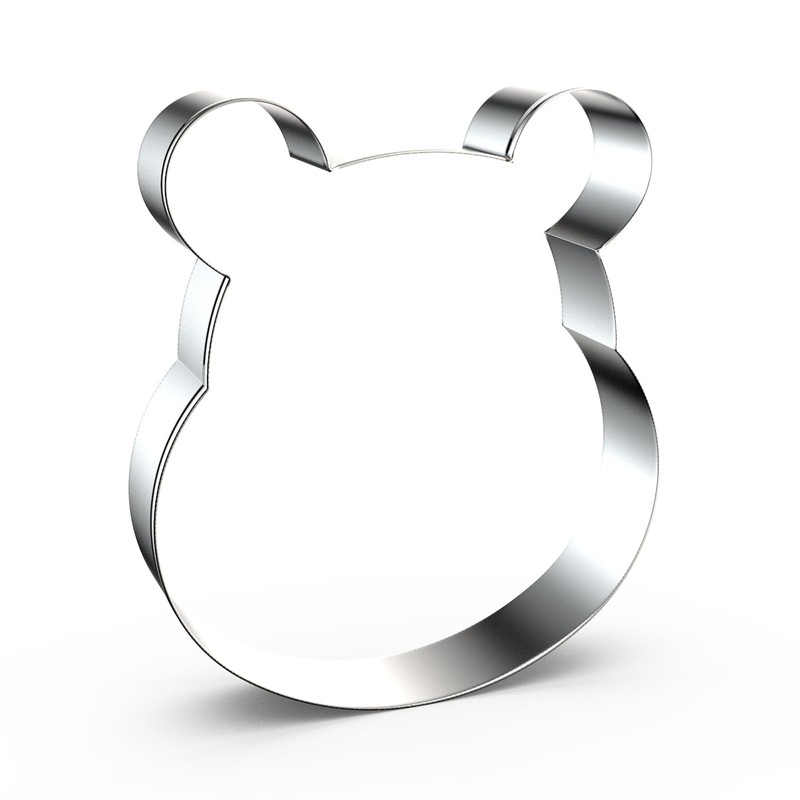 Bear Cookie Cutter Set Large Small Mini - 5", 4",