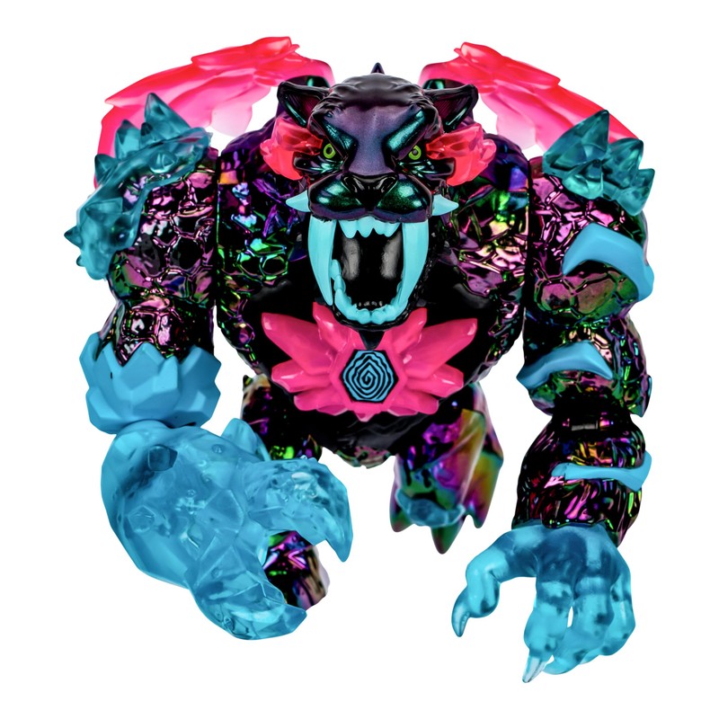 MrBeast Lab Apex Beast Neon Panther Collector Figure, Standing at