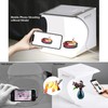 AIMALL Adjustable Mini Photo Studio Light Box with LED Lighting,