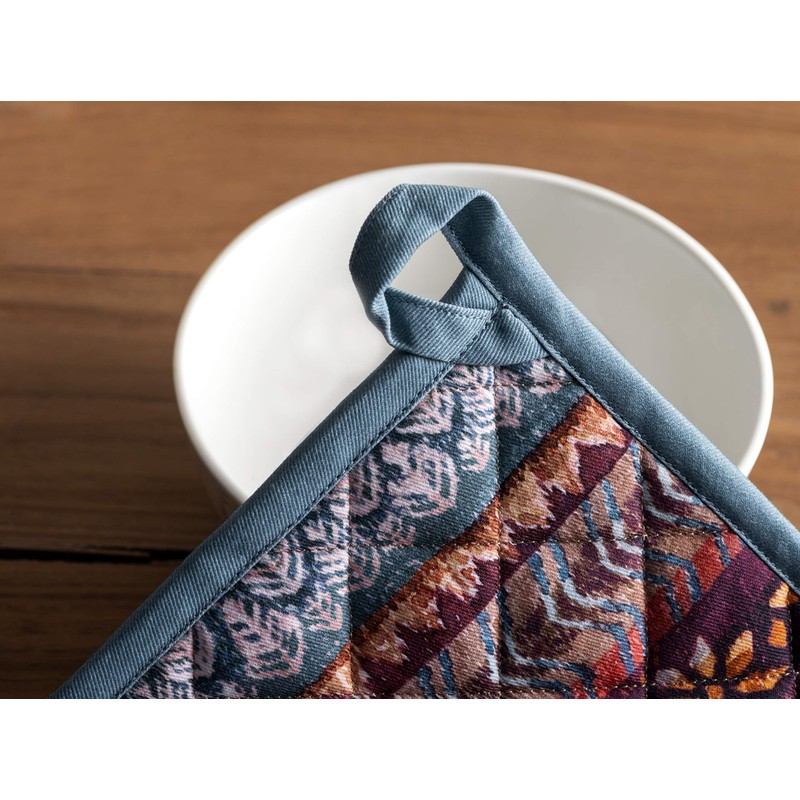 Maison d' Hermine Fair Isle 100% Cotton Pot Holder, 8