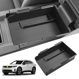 SKTU for 2024 2025 Honda Prologue Center Console Organizer for 2024 2025 Honda Prologue (EX/Touring/Elite) & 2024 2025 ZDX Console Tray 2024 2025 Prologue Accessories with Sunglasses Holder
