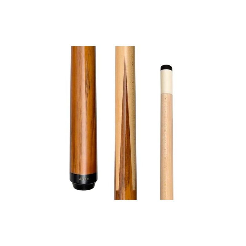 ASKA Short Kids Cue Stick, Canadian Hard Rock Maple, 13mm