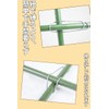 pkpohs Vegetable Garden Cross Band Posts, Fixed, Joints, Home Gardening,