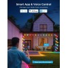 Govee Smart Outdoor String Lights 2, 96Ft RGBIC Dimmable alexa,