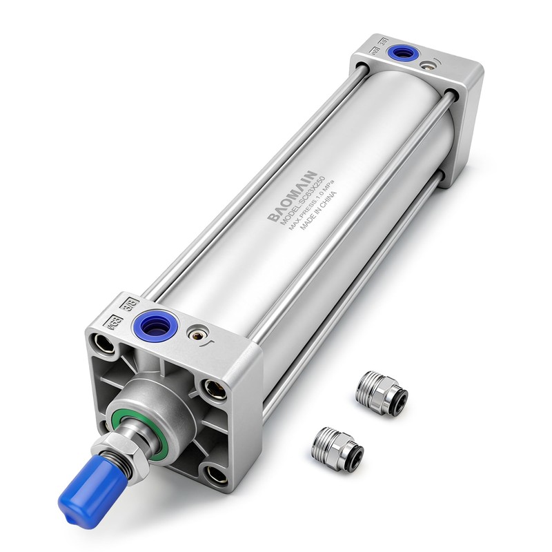 Baomain Pneumatic Air Cylinder SC 63 x 250, PT 3/8