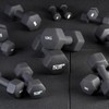 Mirafit Soft Touch Mini Hex Dumbbells - 2 x 0.5kg