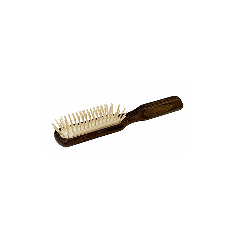 Redecker 730005 Hairbrush Oblong Maple Pins Thermowood